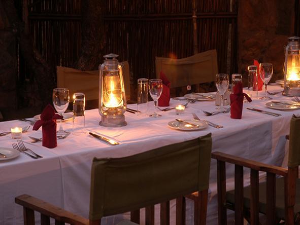 Chapungu Tented Camp - Dining 